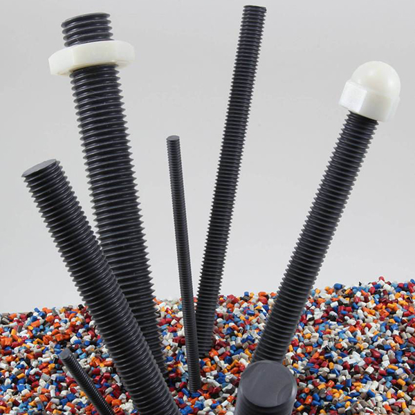 PVC threaded rod